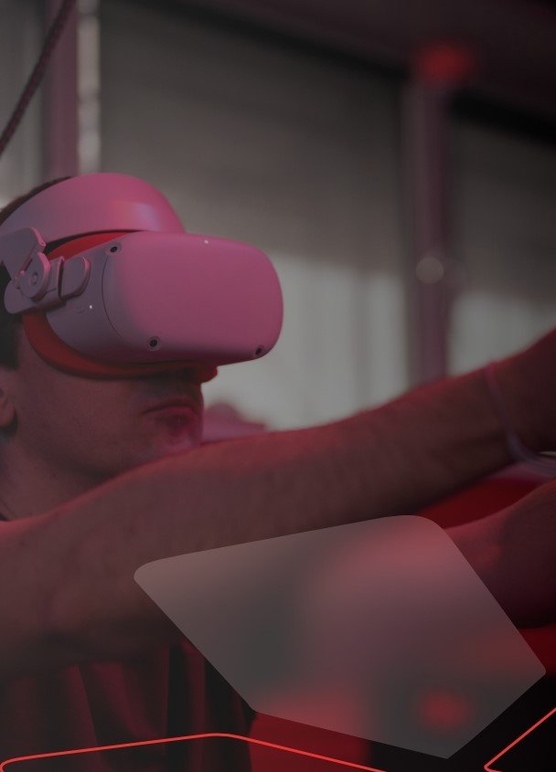 imagen de fondo hombre jugando en realidad virtual imagen de fondo hombre jugando en realidad virtual