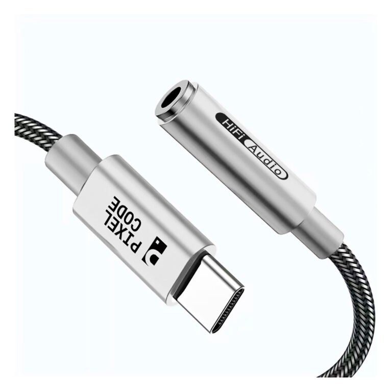 Cable Adaptador USB C a JACK 3.5MM Pixel Code