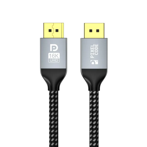Cable Displayport 16K 2.1 Pixel Code 2 metros Gaming