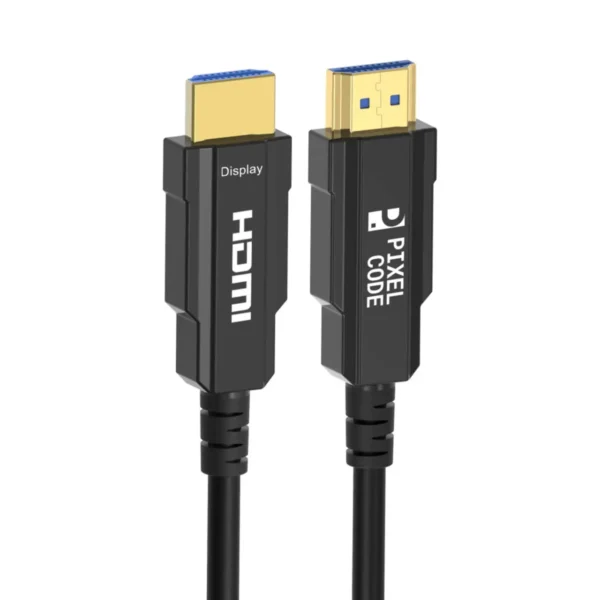 Cable HDMI 2.1 10 Mts Pixel Code 8K 4K 144Hz Fibra Óptica