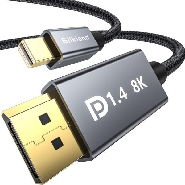 Cable Mini DisplayPort a DP 1.4 8K 2M