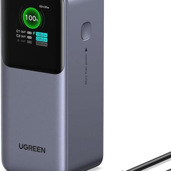 Cargador para Portatil Ugreen Nexode 2000 mAh 130W USB C