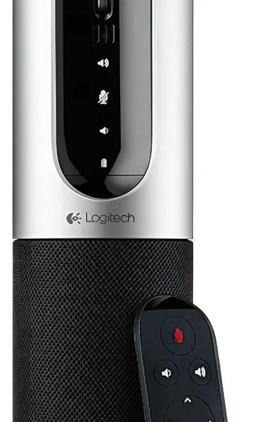 Cámara de Conferencias Portátil Logitech Connect Full HD 1080p con Zoom 4x y Bluetooth – Videollamadas Profesionales