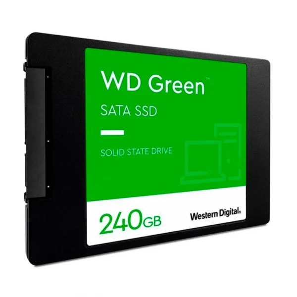 SSD Western Digital WD Green 240GB 2.5" SATA III Negro/Verde