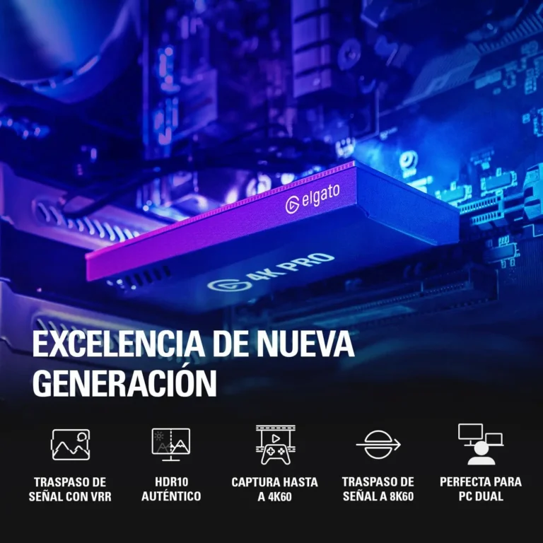 Capturadora Elgato Game Capture 4K Pro PCIe
