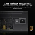 Fuente de poder Corsair CX750 80 Plus Bronze