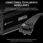 Fuente de poder Corsair RM850e 80 Plus Gold full modular