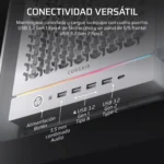 Gabinete gamer Corsair Frame 5000D RS ARGB blanco