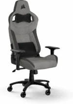 Silla gamer Corsair T3 Rush tela Gris y Carbón