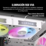 Kit de ventiladores Corsair iCUE Link RX120 RGB blanco