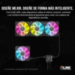Kit de ventiladores Corsair iCUE Link RX120 RGB blanco