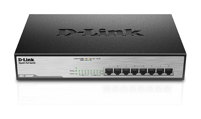 Switch D-Link DGS-1008MP