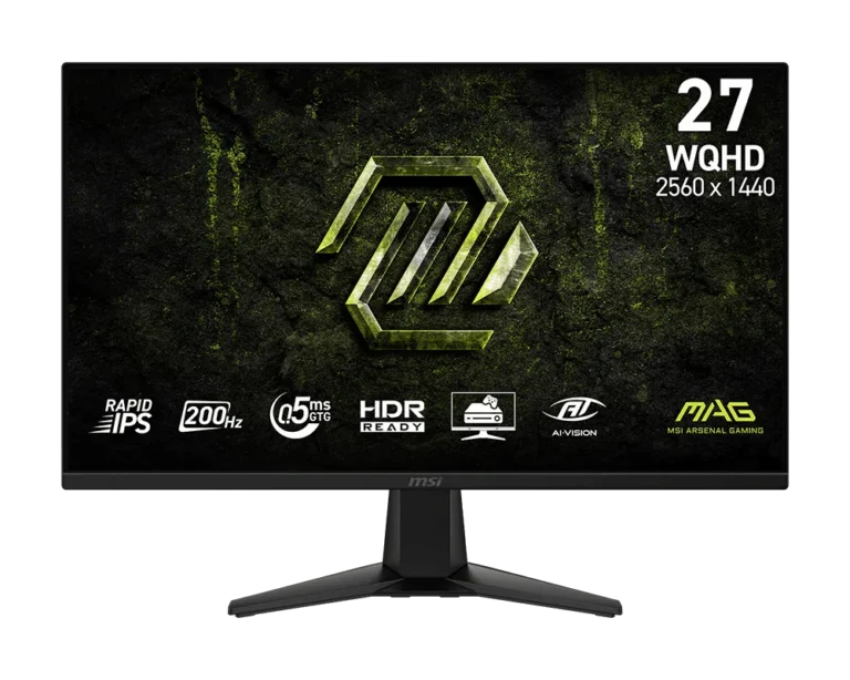 Monitor gamer MSI MAG 275QF 27 pulgadas 200Hz 3