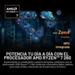 Portátil gamer MSI Cyborg A15 Ryzen 7 RTX 5060 6