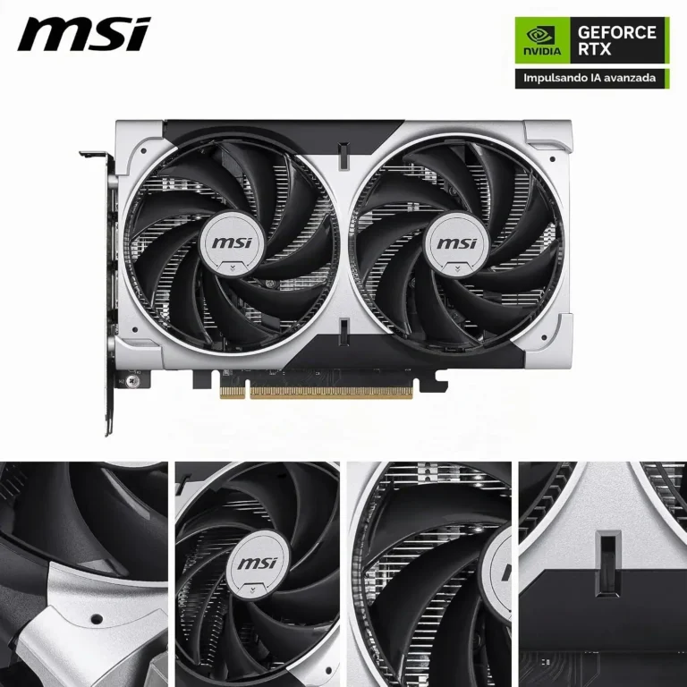 Tarjeta gráfica MSI GeForce RTX 5050 Ventus 2X 8GB 6
