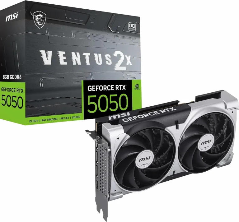 Tarjeta gráfica MSI GeForce RTX 5050 Ventus 2X 8GB 4