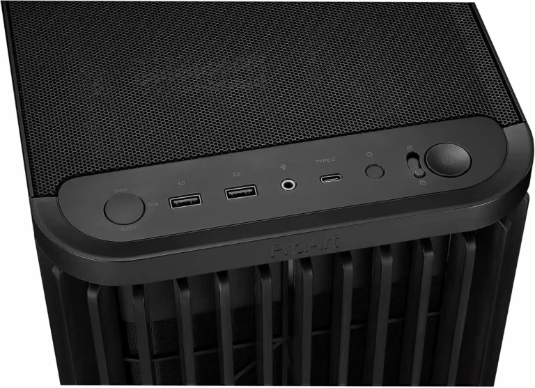 Chasis ASUS ProArt PA401 negro con madera — caracteristicas