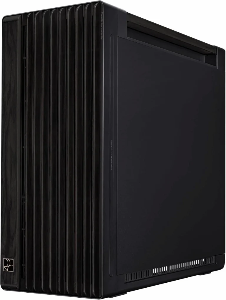 Chasis ASUS ProArt PA602 en madera con vidrio templado — caracteristicas