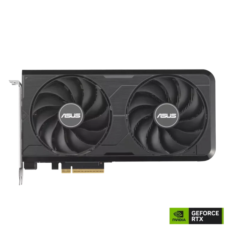 Tarjeta de video ASUS Dual GeForce RTX 5060 Ti EVO 16GB — vista frontal