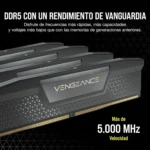 Memoria RAM Corsair Vengeance 16GB (1x16GB) DDR5 — instalado