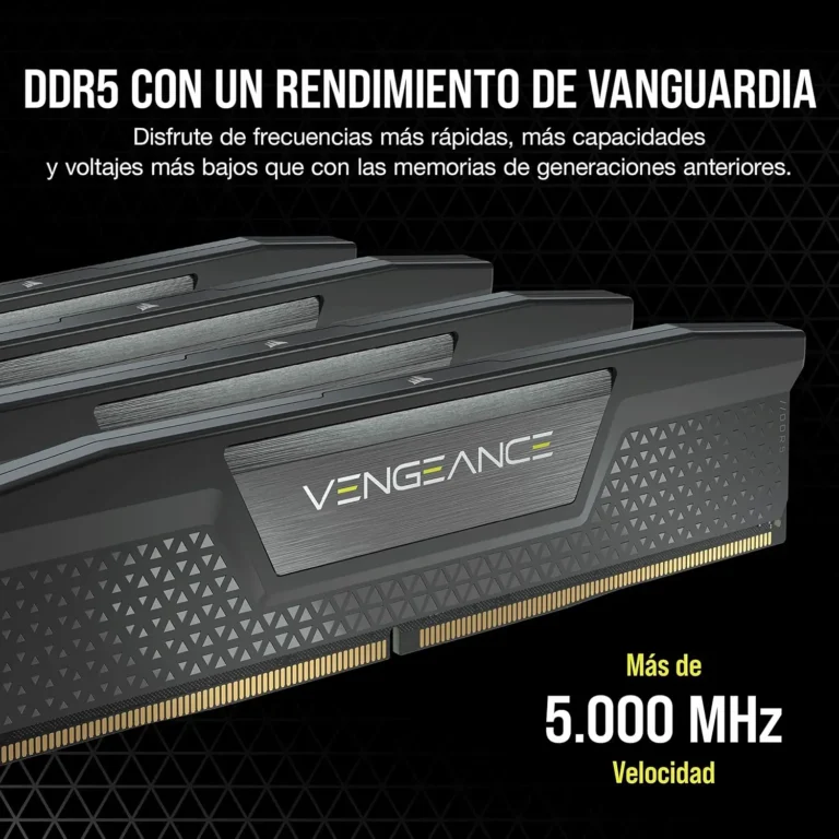 Memoria RAM Corsair Vengeance 16GB (1x16GB) DDR5 — instalado