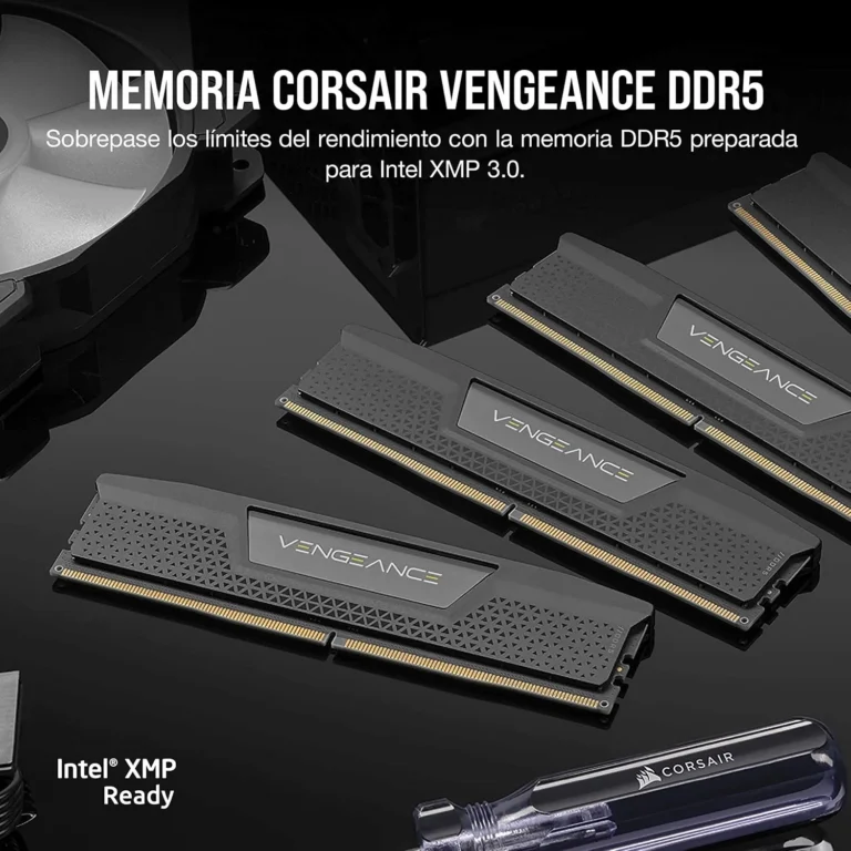 Memoria RAM Corsair Vengeance 16GB (1x16GB) DDR5 — vista lateral