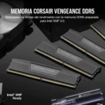 Memoria RAM Corsair Vengeance 16GB (2x8GB) DDR5 — vista lateral