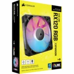 Ventilador Corsair iCUE LINK RX120 RGB 120 — contenido de la caja