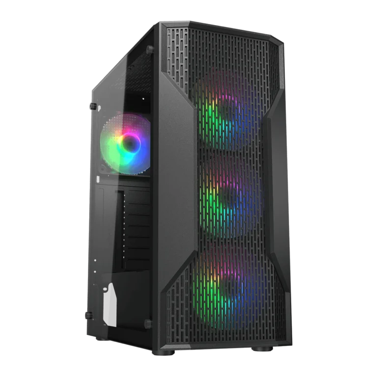 Chasis Gamer Cougar MX110 RGB con 4