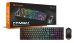 Combo Gamer Cougar Combat S Teclado y Mouse con Iluminación