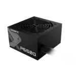 Fuente de Poder Gigabyte P650G 650W 80 Plus Gold Riel Unico - instalado