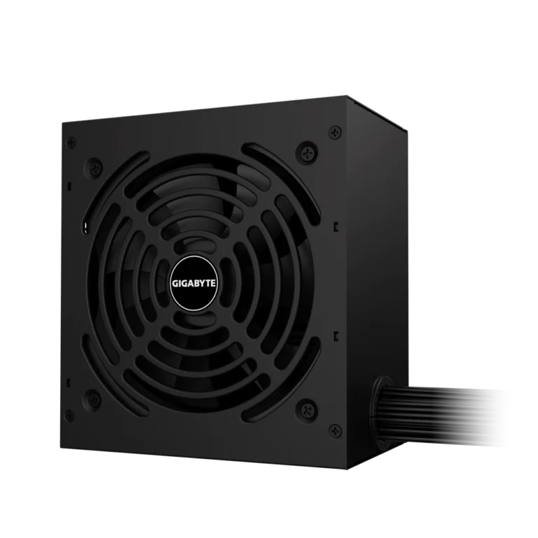 Fuente de Poder Gigabyte P650G 650W 80 Plus Gold Riel Unico - vista lateral