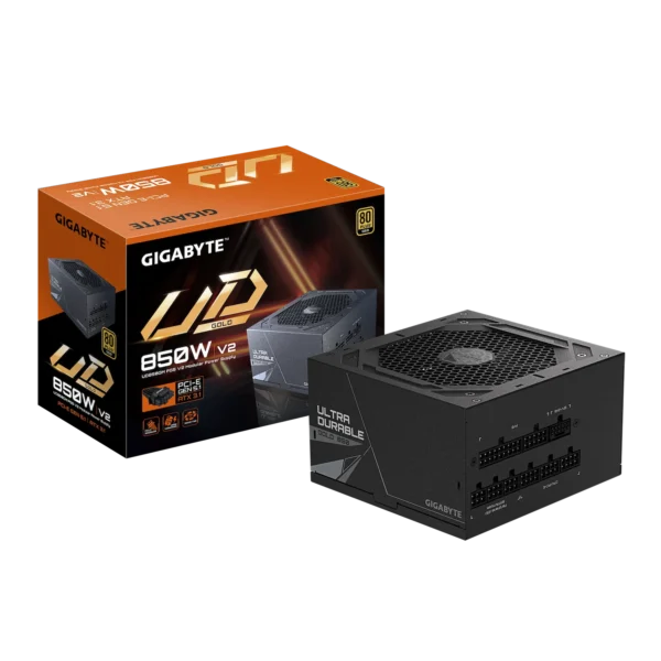 Fuente de Poder Gigabyte UD850GM PG5 V2 850W 80 Plus Gold ATX 3.1