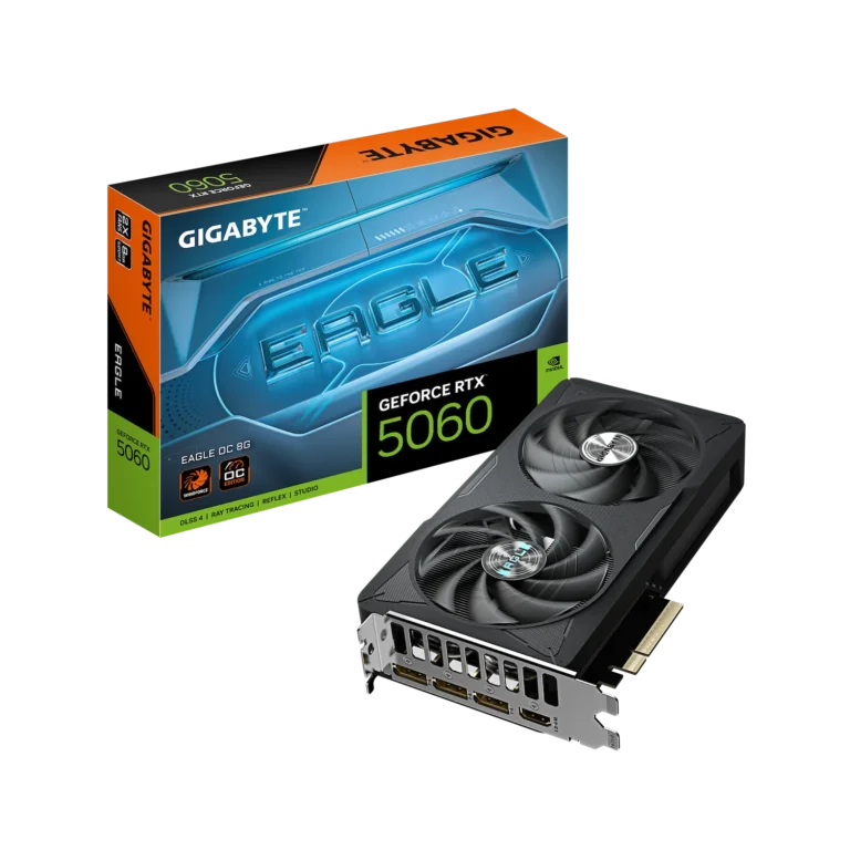 Tarjeta de Video Gigabyte RTX 5060 EAGLE OC 8GB GDDR7