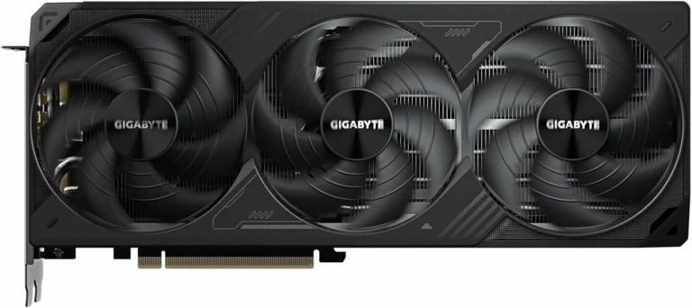 Tarjeta de Video Gigabyte RTX 5070 Ti WINDFORCE OC 16GB GDDR7 - vista lateral
