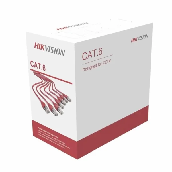 Cable de Red Hikvision CAT6 UTP Cobre