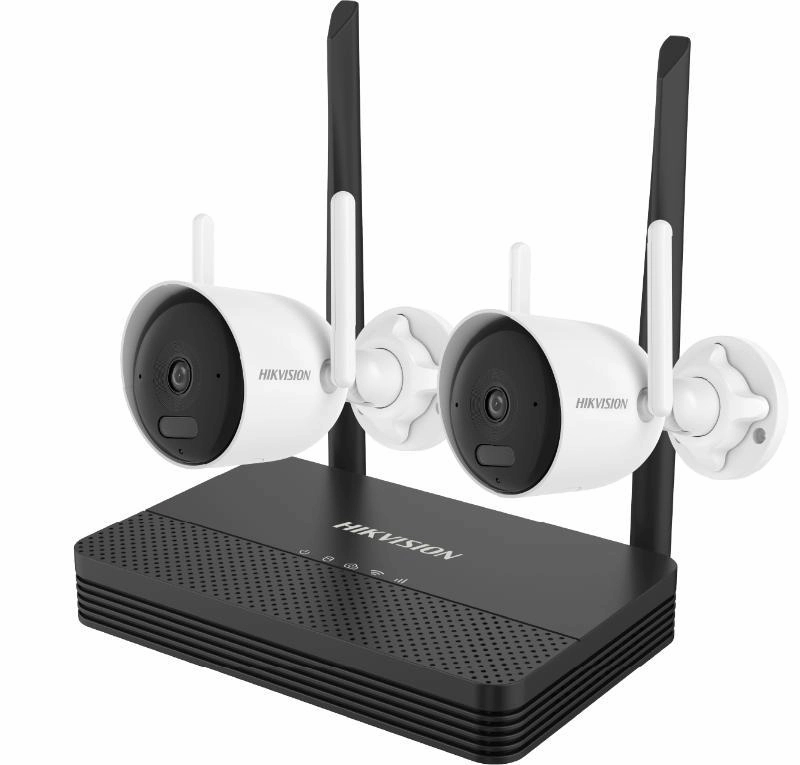 hikvision-camara-seguridad-nks424wbh Kit de Videovigilancia Hikvision Inalámbrico con NVR