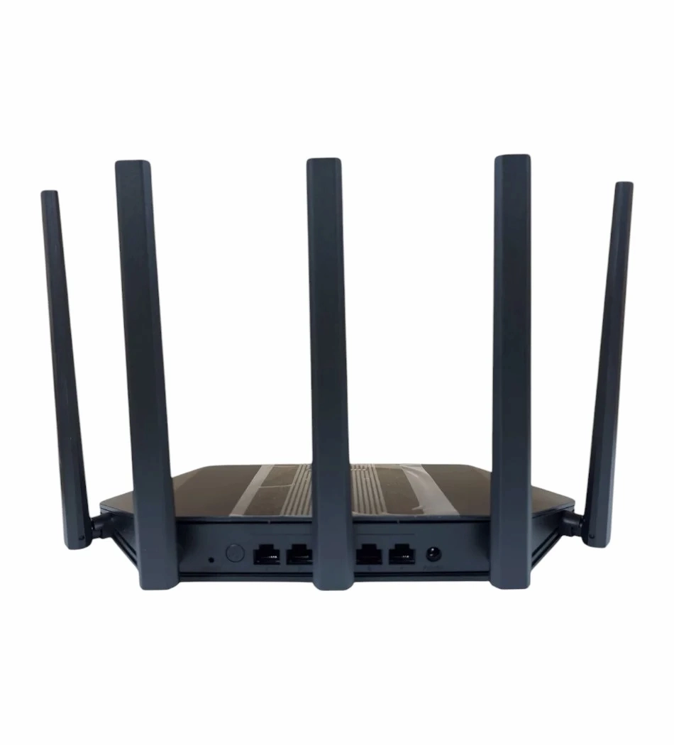 hikvision-router-wifi-ds-3wr18x-us-vista-lateral Router Inalámbrico Hikvision DS-3WR18X WiFi 6 Doble — vista lateral