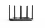 Router Inalámbrico Hikvision DS-3WR18X WiFi 6 Doble — vista trasera
