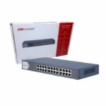 Switch Hikvision DS-3E0524-E-C 24 Puertos Fast Ethernet — detalle de puertos