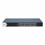 Switch Hikvision DS-3E0524-E-C 24 Puertos Fast Ethernet — vista lateral