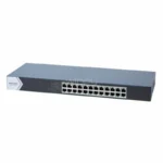 Switch Hikvision DS-3E0524-E-C 24 Puertos Fast Ethernet — vista trasera