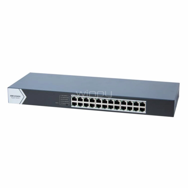hikvision-switch-ds-3e0524-e-c-vista-trasera Switch Hikvision DS-3E0524-E-C 24 Puertos Fast Ethernet — vista trasera