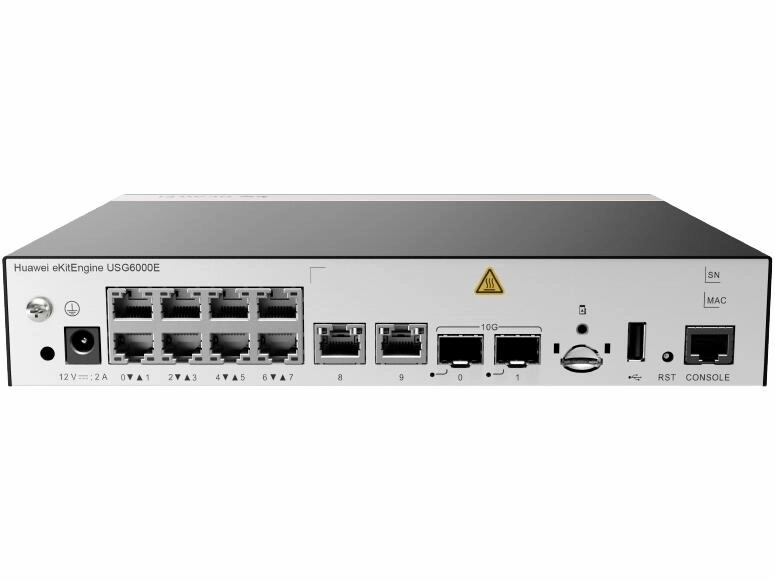 huawei-firewall-usg6000e-s03-ac Firewall Huawei USG6000E 10 Puertos GE RJ45