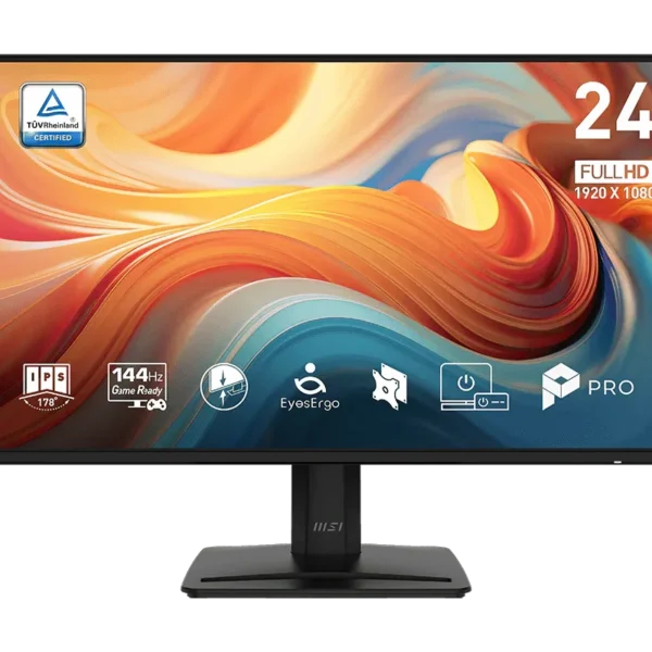 Monitor MSI PRO MP242 E14A 24" Full HD 144Hz IPS con Parlantes
