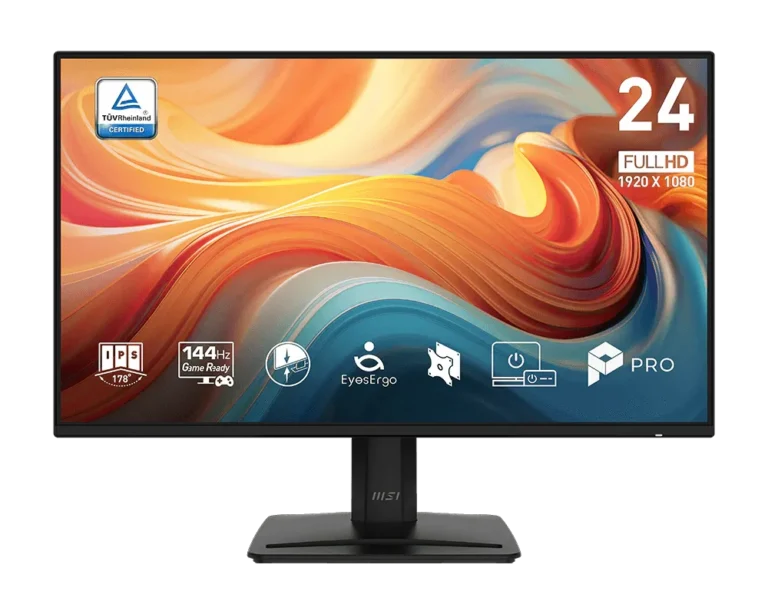 Monitor MSI PRO MP242 E14A 24" Full HD 144Hz IPS con Parlantes
