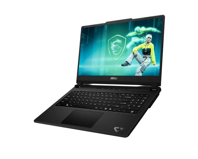 Portatil Gamer MSI Cyborg 15 Max RTX 5070 8GB Core i7-13620H 16GB 1TB - vista lateral