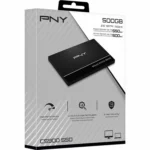 SSD PNY CS900 500GB SATA III 2.5 pulgadas — instalado