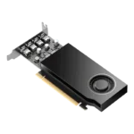 Tarjeta de video PNY NVIDIA RTX A1000 — vista lateral