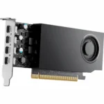 Tarjeta de video PNY NVIDIA RTX A400 4GB GDDR6 — vista lateral
